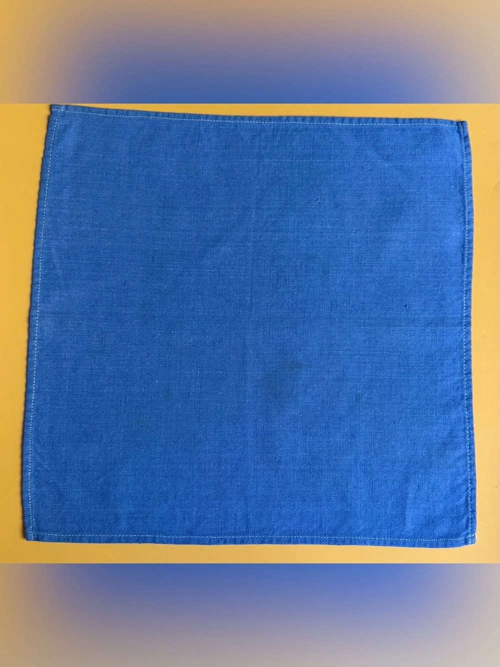 VTG Linen Table Napkins Colorful EC  4